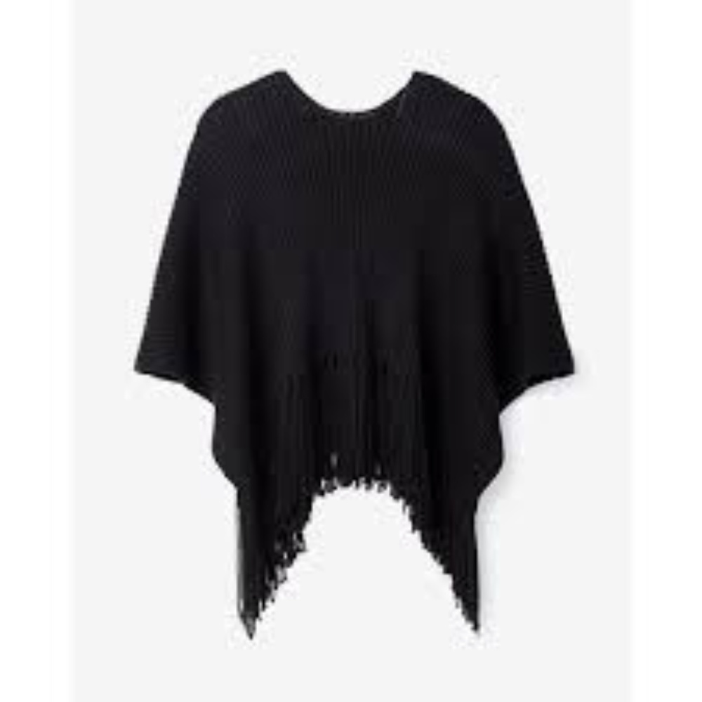 Pullover Poncho Maternity Friendly